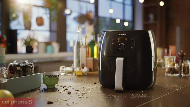 Nồi chiên không dầu Philips XXL HD9650/91 10 lít