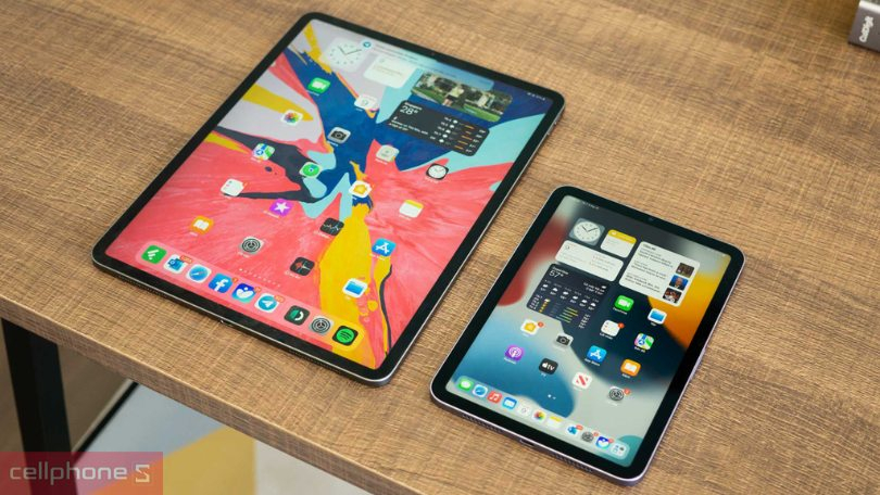 tiện ích thông minh trên máy tính bảng, tablet cao cấp