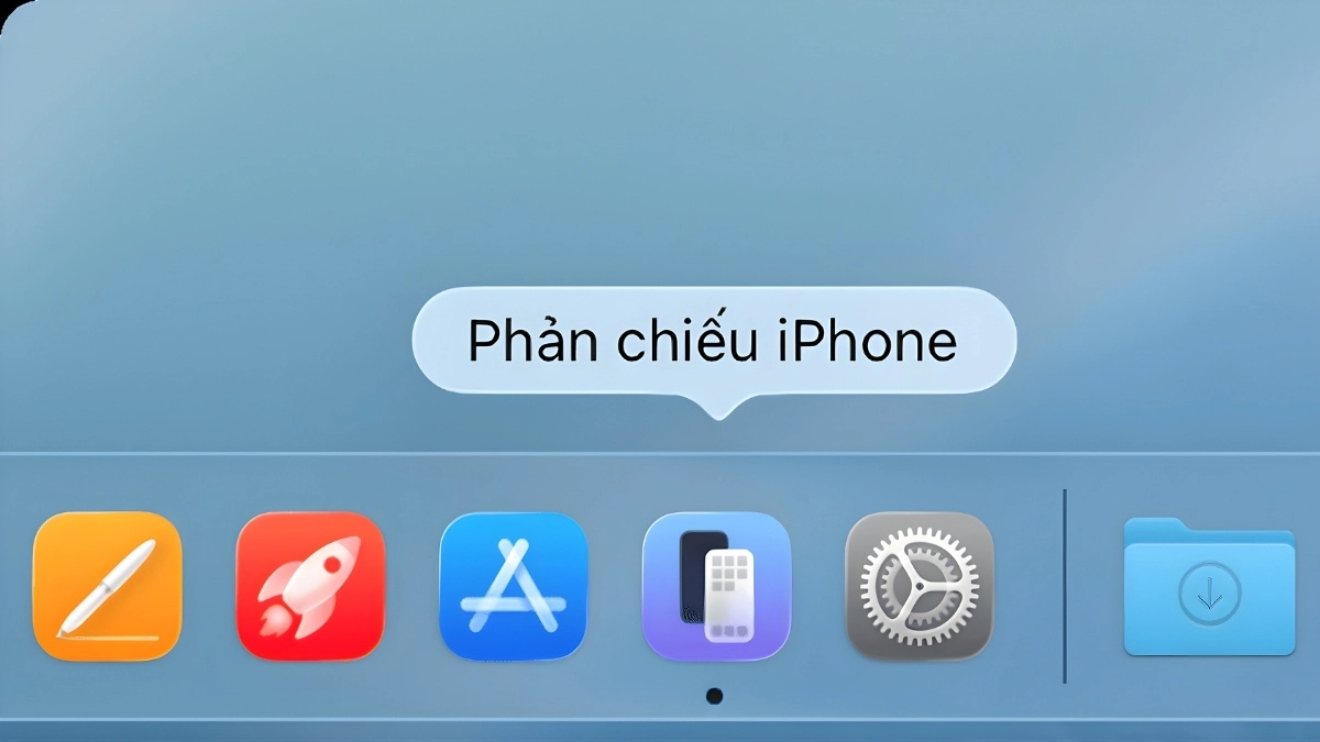 Tính năng Phản Chiếu iPhone