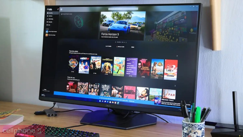 Hình ảnh, màu sắc trên màn hình 60hz ấn tượng