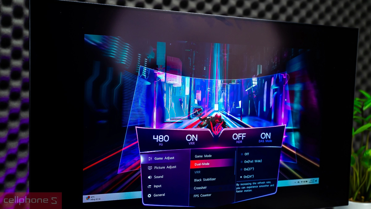 Màn hình OLED phản hồi tức thì