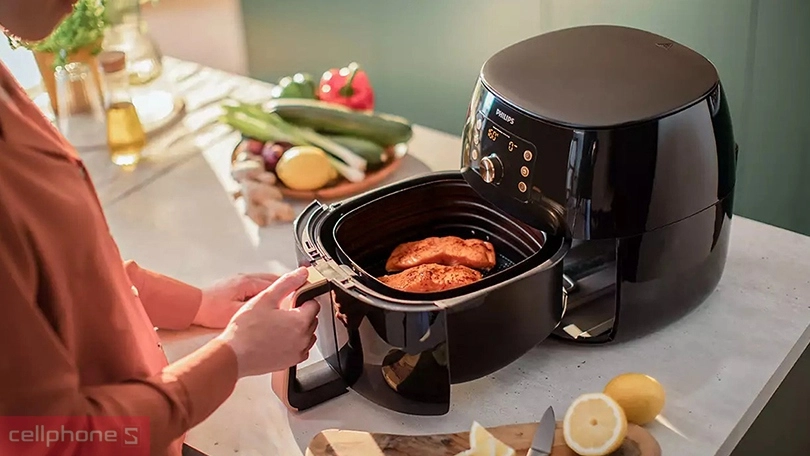 Nồi chiên không dầu 7 lít có các nhược điểm