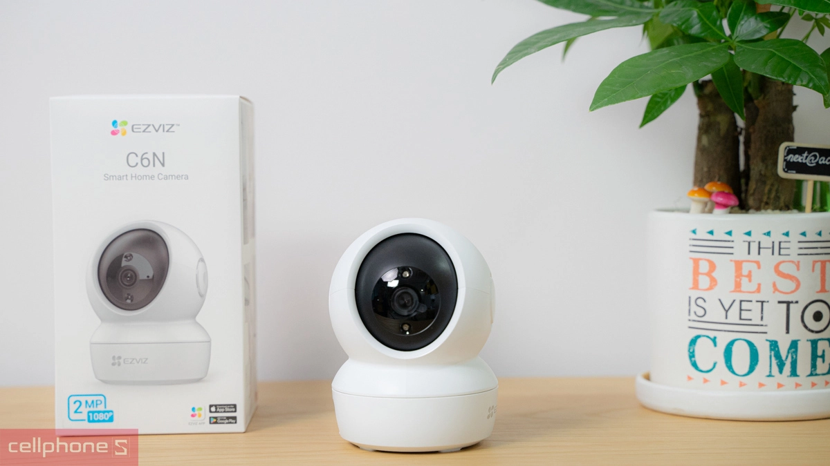 Camera Ezviz trong nhà cung cấp khả năng ghi hình sắc nét