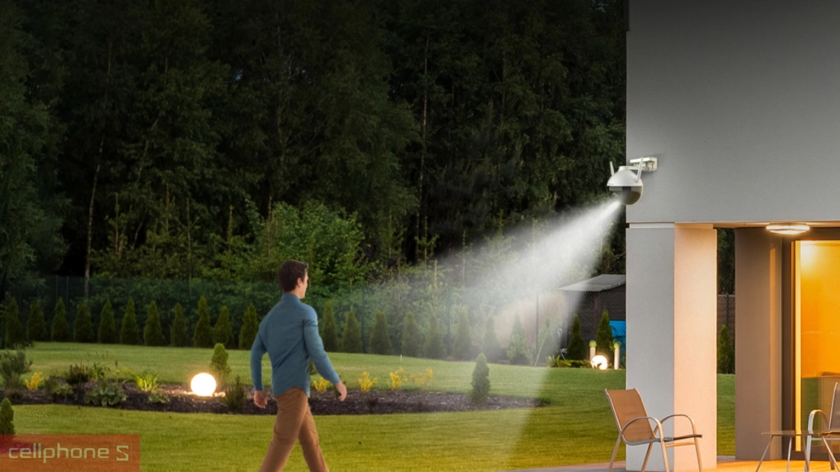 Dễ dàng quan sát an ninh vào ban đêm