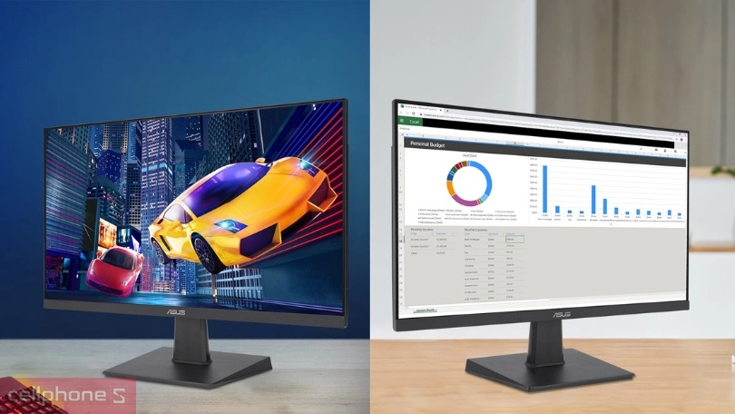 Thiết kế màn hình 100hz đẹp, sang trọng