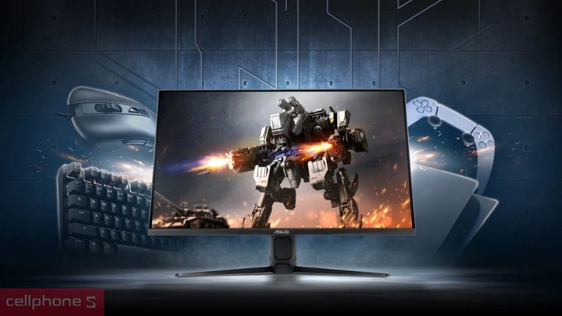 Màn hình 100hz hiển thị hình ảnh, màu sắc bắt mắt