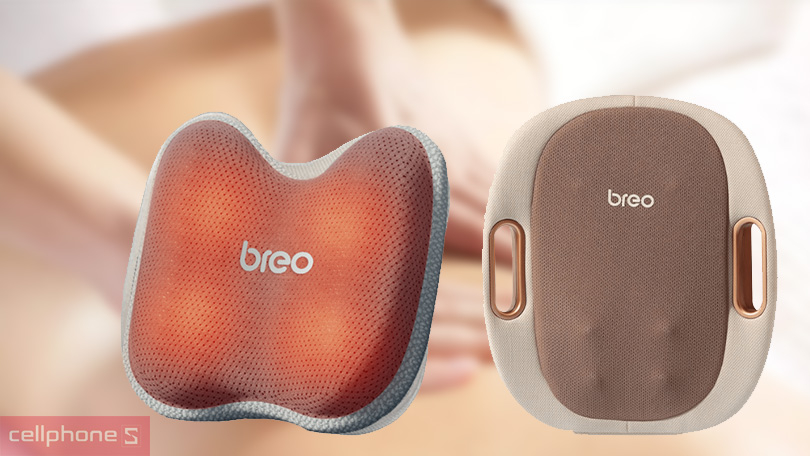 Các dòng máy massage Breo phổ biến
