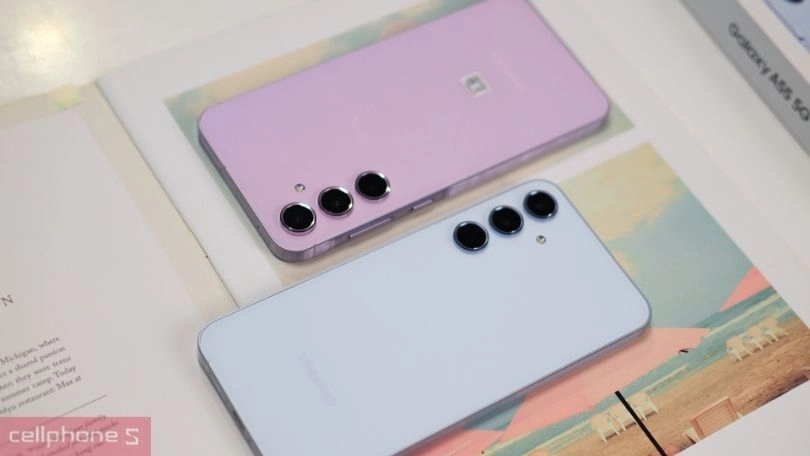 Samsung Galaxy A55 – Điện thoại hỗ trợ 5G với pin bền bỉ
