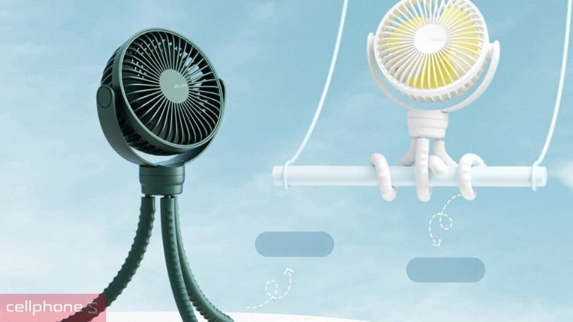 Chọn quạt có thiết kế an toàn, được che chắn kĩ