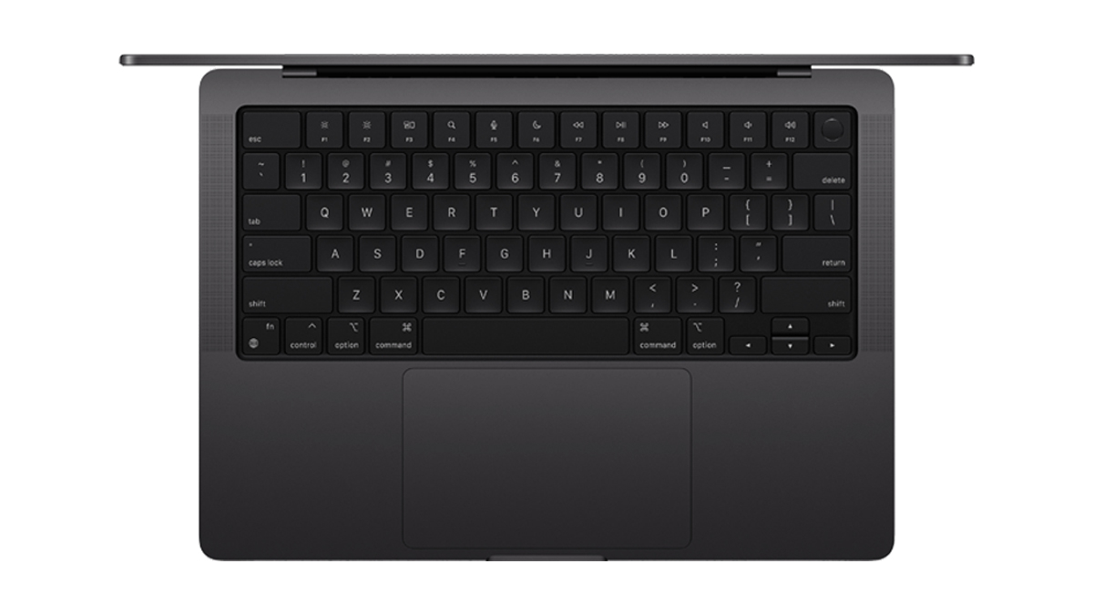 MacBook Pro M4 16 inch sử dụng thiết kế nhôm nguyên khối