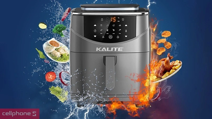 Nồi chiên không dầu Kalite Steam 7