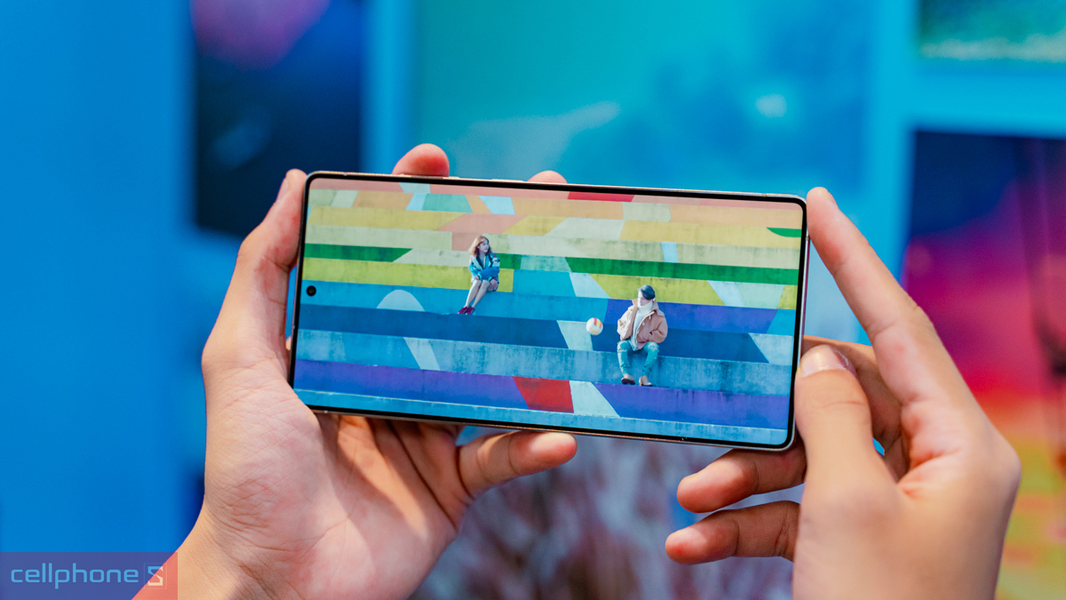 Màn hình Dynamic AMOLED 120Hz độc quyền Samsung