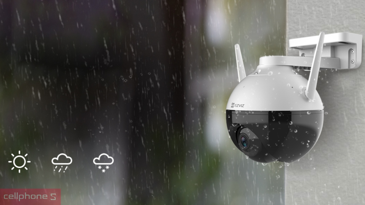 Camera Ezviz ngoài trời góc rộng cố định