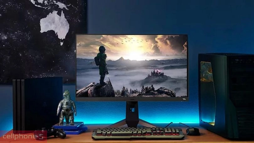 Màn hình 144hz cho khả năng hiển thị màn hình sắc nét