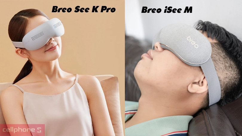 Máy massage mắt Breo 
