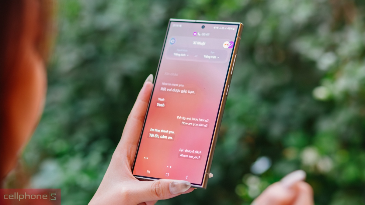 Dịch trực tiếp (Live Translate) khi gọi điện trên Galaxy Ai