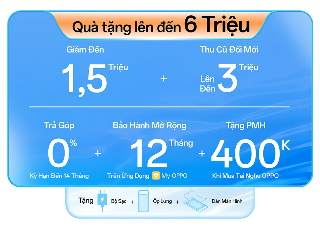 Ưu đãi mua OPPO A7 Pro tại CellphoneS giảm đến 1.5 triệu, trả góp 0% Mobile