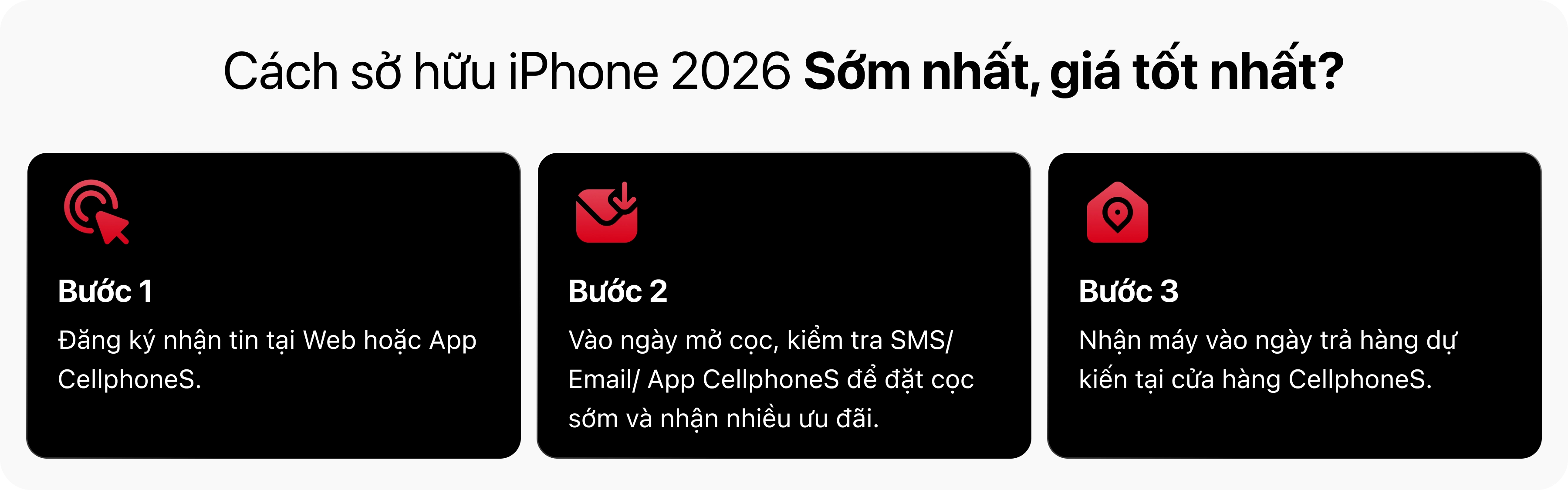 Mua iPhone 18 Pro sớm nhất, giá tốt Desktop