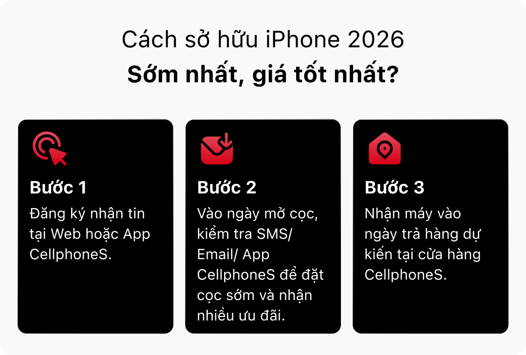 Mua iPhone 18 Pro sớm nhất, giá tốt Mobile