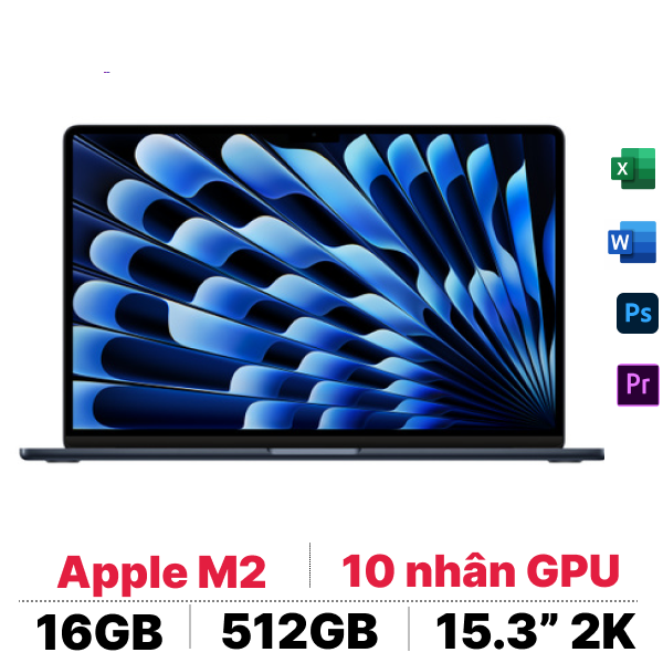 MacBook Air 15 inch M2 2023 16GB 512GB | Chính hãng Apple Việt Nam