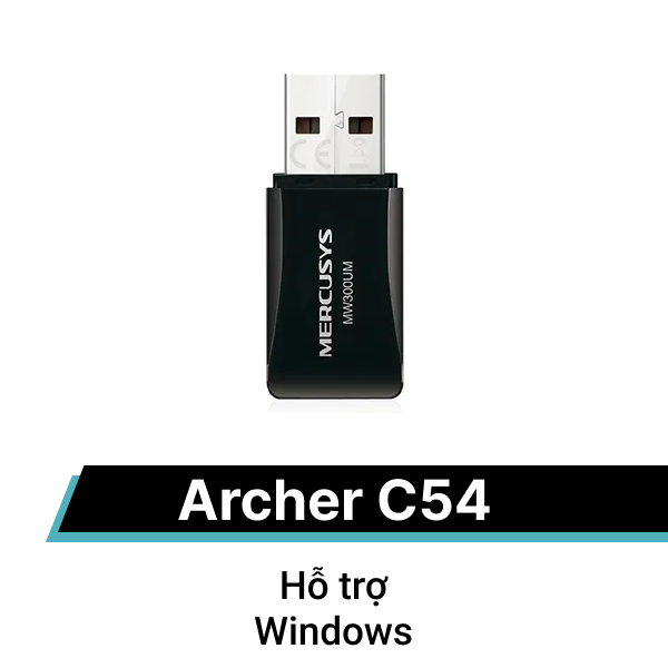USB Wifi siêu nhỏ chuẩn N đạt tốc độ 300MBPS Mercusys MW300UM