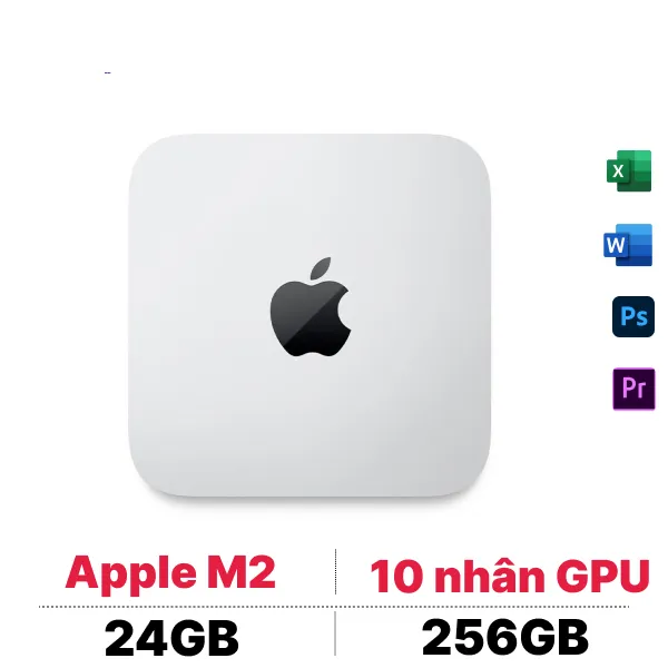 Mac mini M2 2023 (8 CPU - 10 GPU - 24GB - 256GB) | Chính hãng Apple Việt Nam