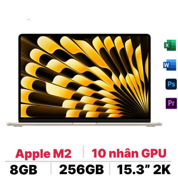 Macbook Air 15 inch M2 2023 8GB 256GB | Chính hãng Apple Việt Nam
