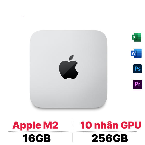Mac mini M2 2023 (8 CPU - 10 GPU - 16GB - 256GB) | Chính hãng Apple Việt Nam