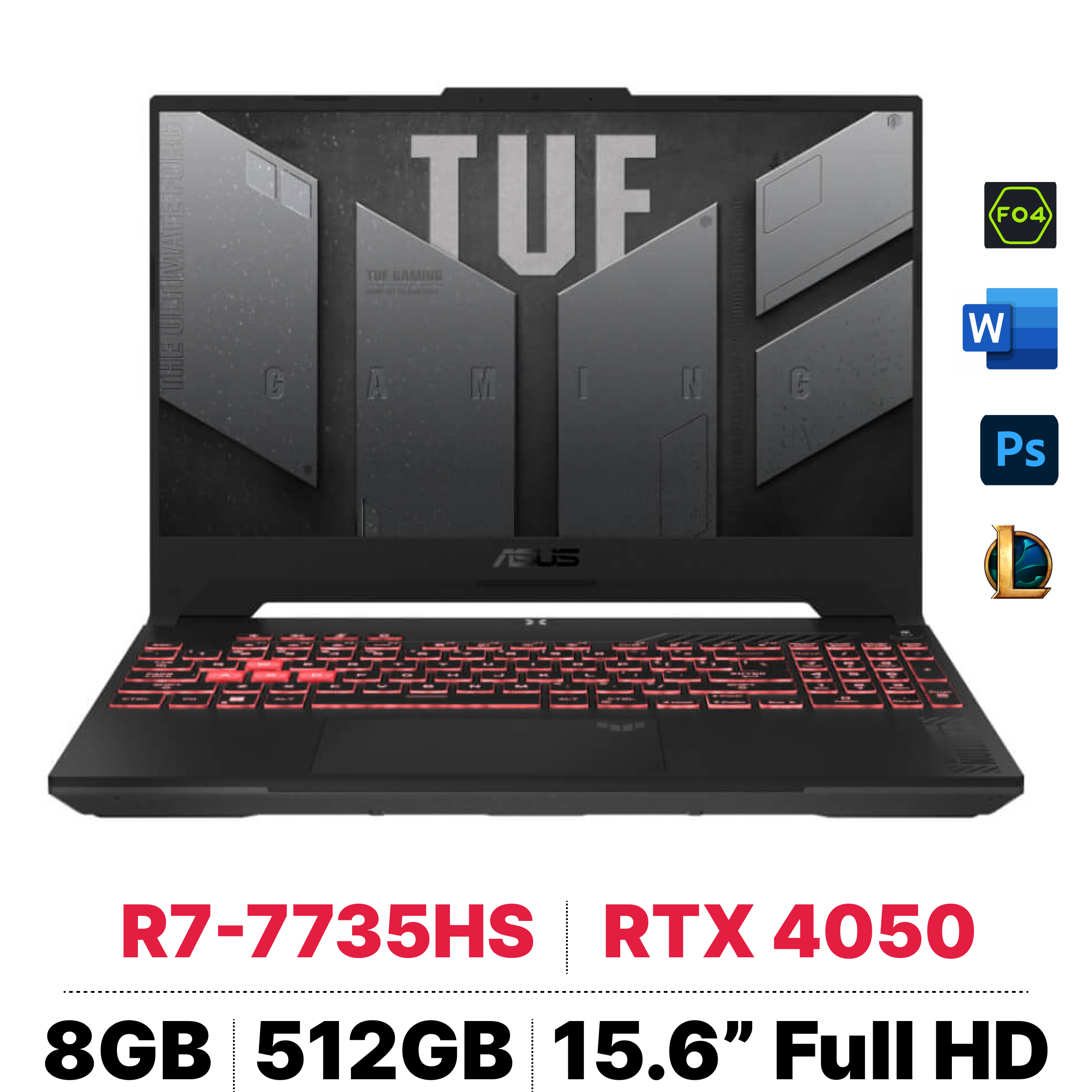 Laptop Asus TUF Gaming A15 FA507NU-LP034W