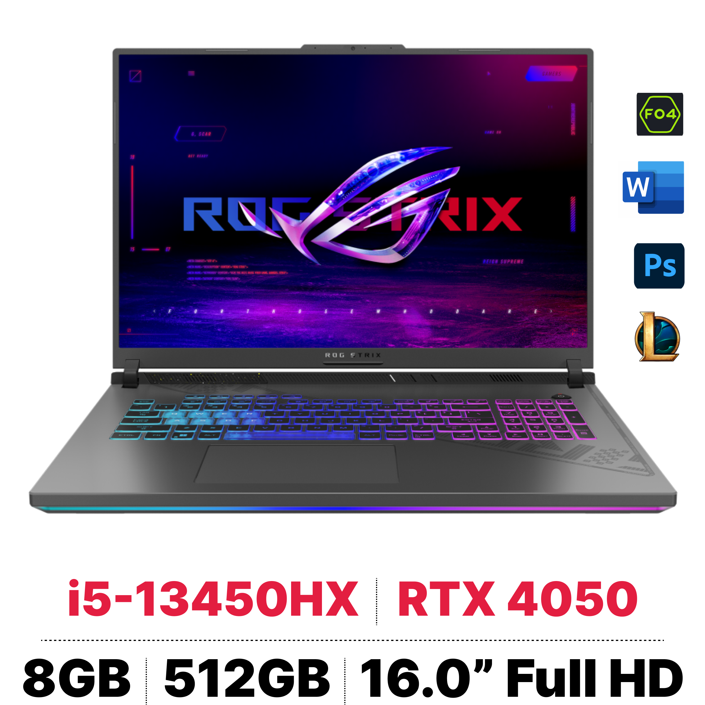 Laptop Asus ROG Strix G16 G614JU-N3135W