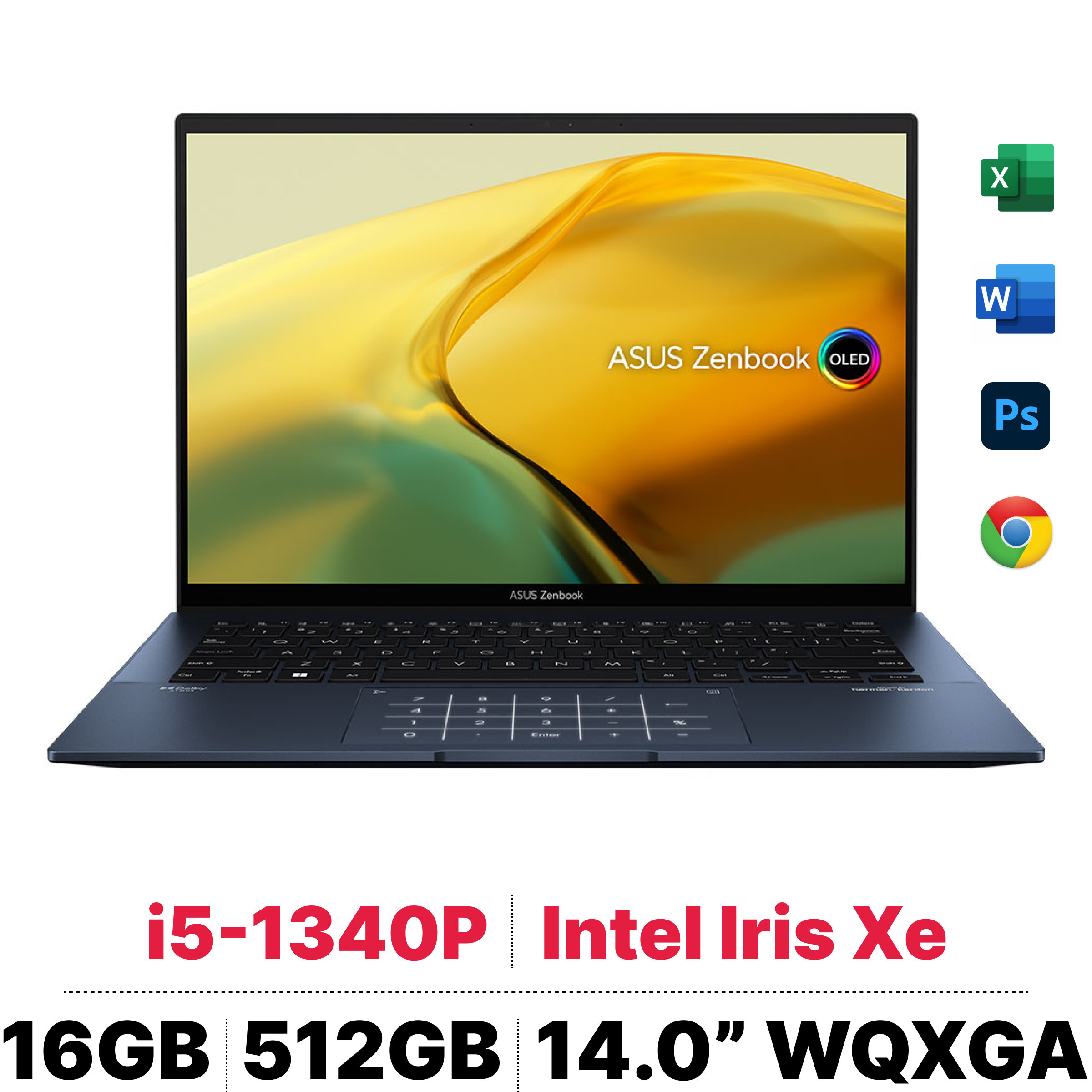 Laptop Asus ZenBook 14 OLED UX3402VA-KM085W