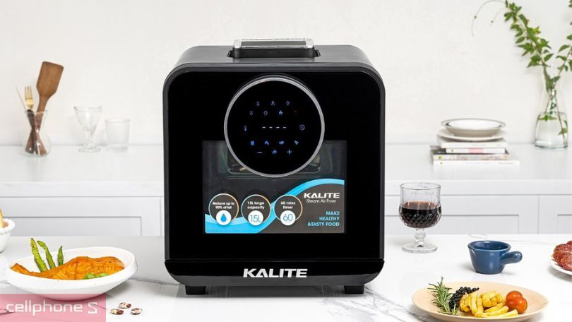 Nồi chiên hơi nước Kalite Steam Star 15L - Nấu thức ăn chín đều, siêu bền bỉ 
