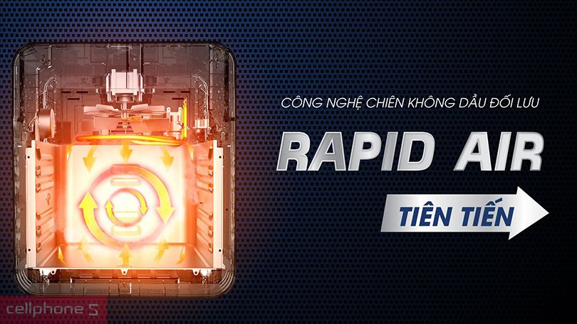 Nồi chiên không dầu Kalite Q10 - đa chức năng, tiện ích và linh hoạt