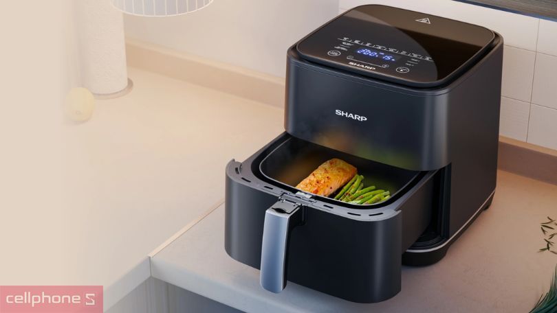 Ưu điểm nổi bật nồi chiên không dầu Sharp