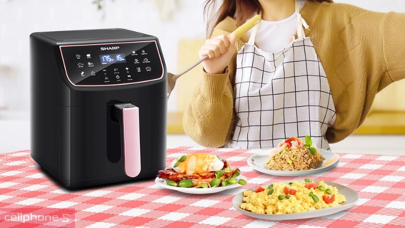 Ưu điểm nổi bật nồi chiên không dầu Sharp