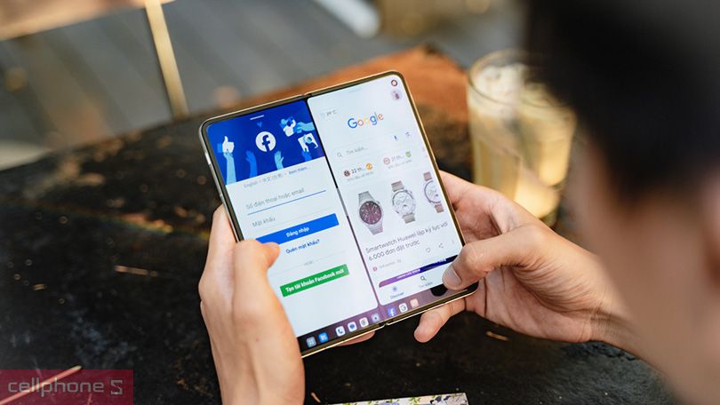 Màn hình phụ OPPO Find N3 6.31 inch với độ phân giải 2.484 x1.116 pixel.