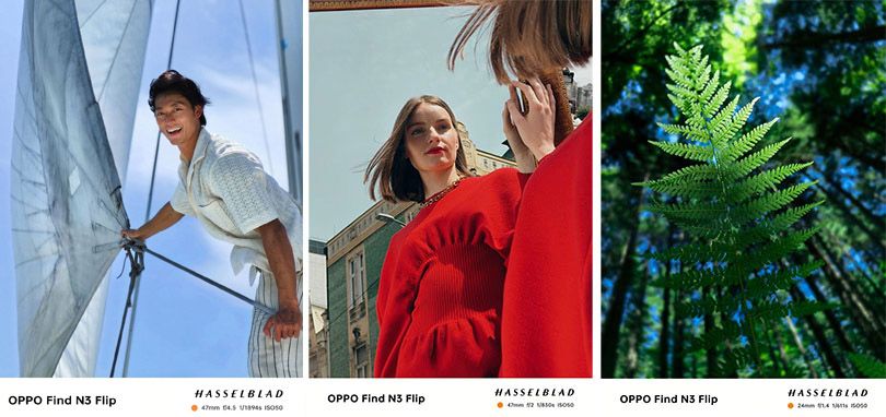Ánh sáng được hiệu chỉnh ấn tượng trên camera OPPO Find N3 Flip