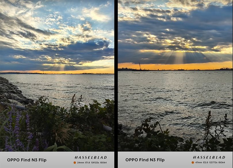 Chất lượng ảnh chụp từ camera OPPO Find N3 Flip trong môi trường ánh sáng yếu: