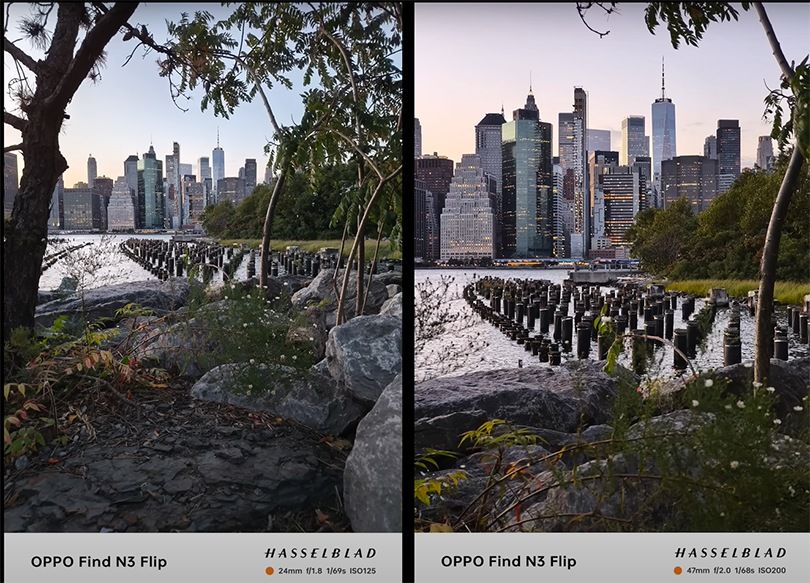 Test khả năng zoom cận cảnh bằng camera OPPO Find N3 Flip