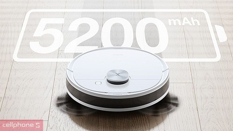 Robot hút bụi lau nhà Ecovacs Deebot N10 Plus - Làm sạch tối ưu với đa dạng công nghệ tiên tiến