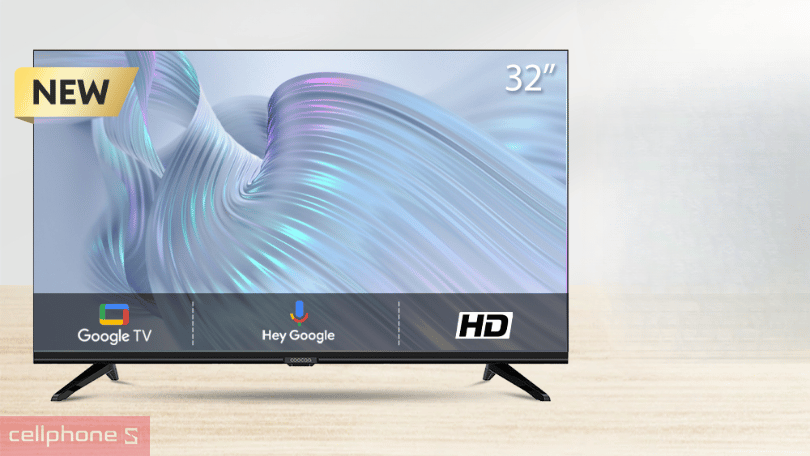 Google Tivi Coocaa HD 32 inch 32Z72 – Thiết kế tinh tế, tiện ích