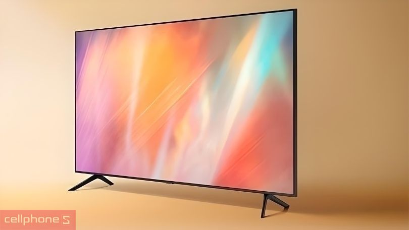 Đánh giá thiết kế Smart Tivi Samsung Crystal UHD 4K 43 inch 43AU7700