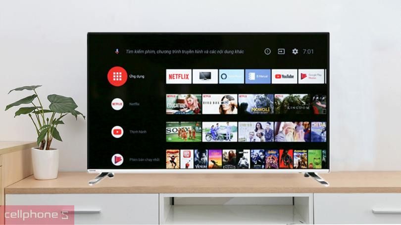 Tivi Toshiba 50 inch 4K | chính hãng, giá tốt, có trả góp