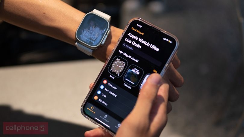 Apple Watch Ultra 49MM (4G) - Viền Titan Dây Vải Cỡ Nhỏ