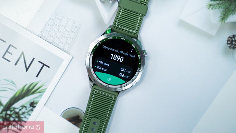 Đồng hồ thông minh Huawei Watch GT4  dây Composite dệt tổng hợp – Đồng hành chăm sóc sức khỏe 