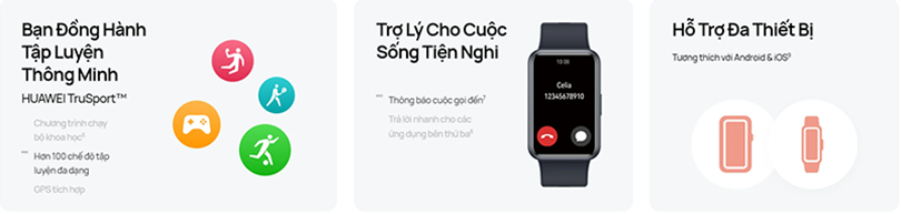Đồng hồ thông minh Huawei watch Fit SE - Năng động hơn để vươn xa hơn