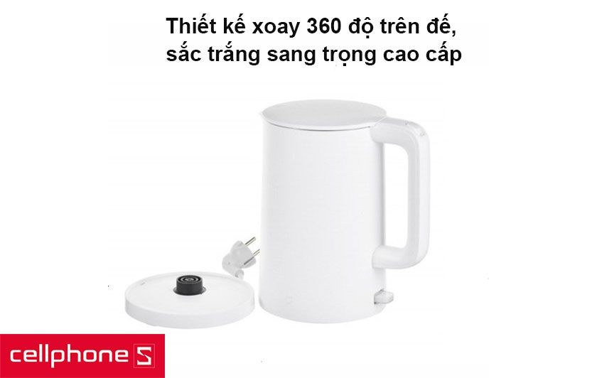 ấm đun nước siêu tốc Xiaomi Mi Smart Kettle EU SKV4035GL 