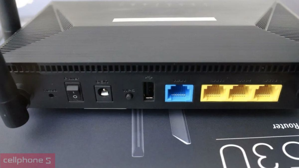 Router Wifi 6 băng tần kép Asus RT-AX53U AX1800 giảm giá mùa sea game