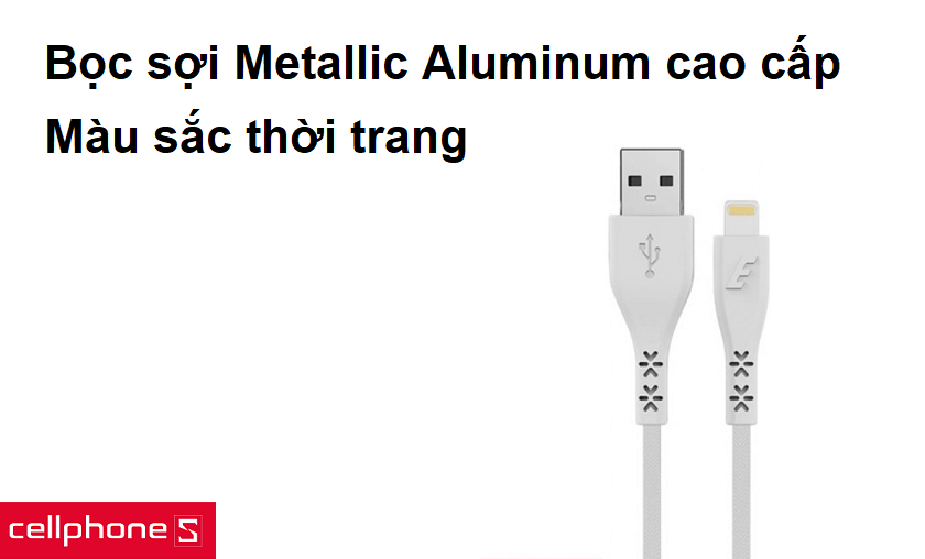Bọc sợi Metallic Aluminum cao cấp, màu sắc thời trang