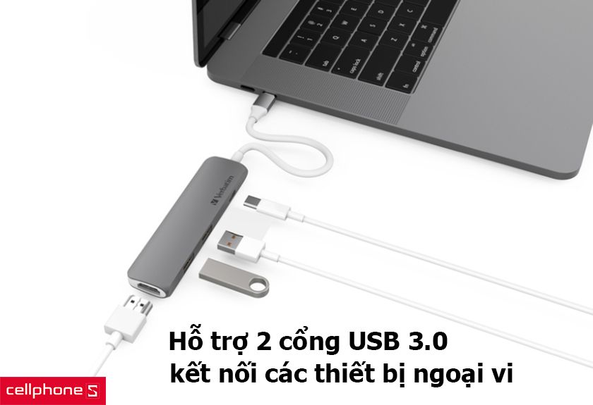 2 cổng USB 3.0